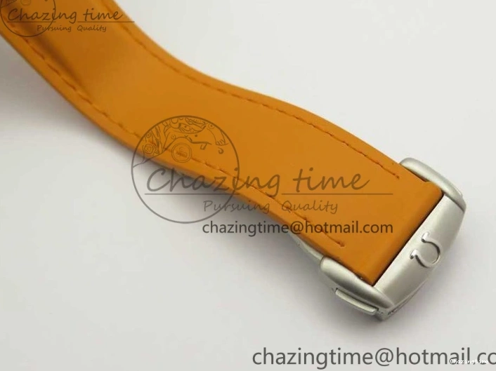 0317 Planet Ocean Professional Orange Bezel 42mm 1:1 VSF Best Edition on Orange Rubber Strap A8500 Super Clone Original 7947